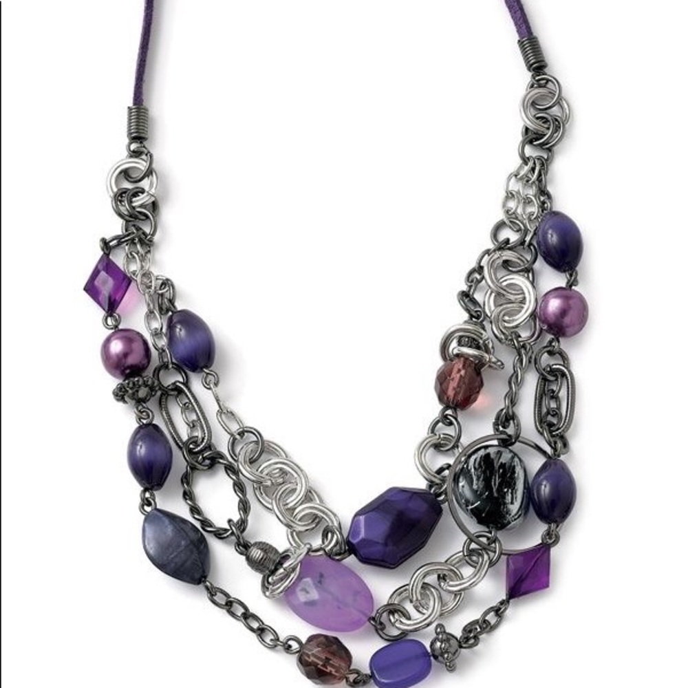 Lia Sophia Purple Haze Necklace